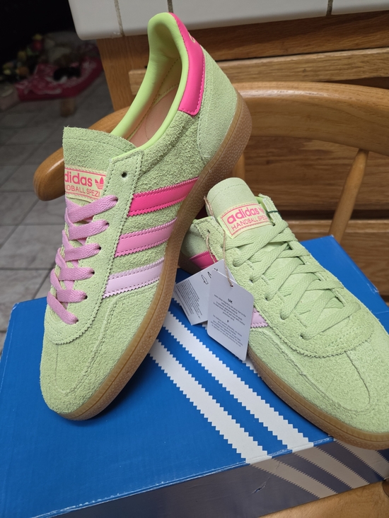 adidas Shoes - Brand New Adidas Women’s  Spezial Sneakers (comes with both green&pink laces)